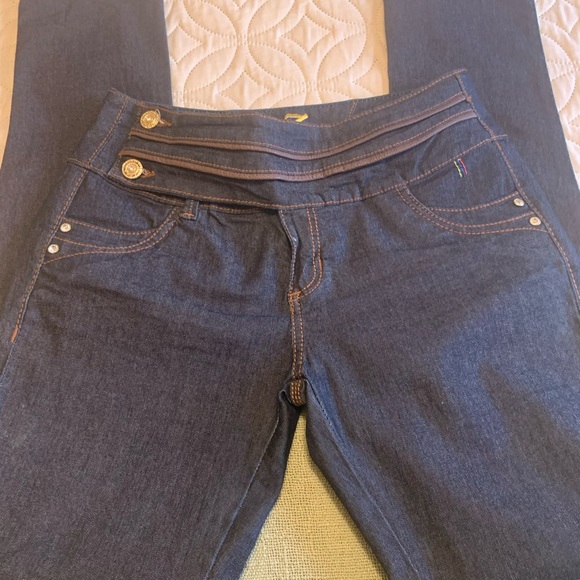 COLOMBIAN  🇨🇴 JEANS PUSH UP MID RISE - Picture 3 of 6